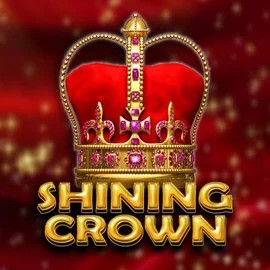 Shining Crown slot logo by Amusnet Interactive at Turbo Wins Casino