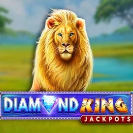 Official Jackpots logo: Diamond King Jackpots by SpinPlay Games at Turbo Wins Casino