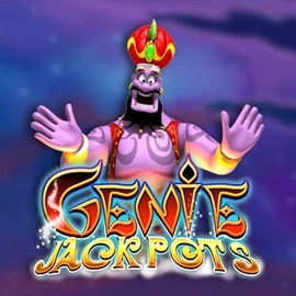 Genie Jackpots slot logo by Blueprint Gaming at Turbo Wins Casino