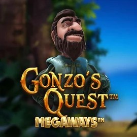 Gonzo's Quest Megaways logo by Red Tiger Gaming at Turbo Wins CasinoGonzo's Quest Megaways