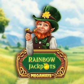 Rainbow Jackpots Megaways game by Red Tiger Gaming – logo hosted on Turbo Wins Casino