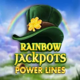 Rainbow Jackpots Power Lines logo – Jackpots by Red Tiger Gaming at Turbo Wins Casino