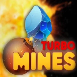 Turbo Mines slot logo by Turbo Games at Turbo Wins CasinoTurbo Mines